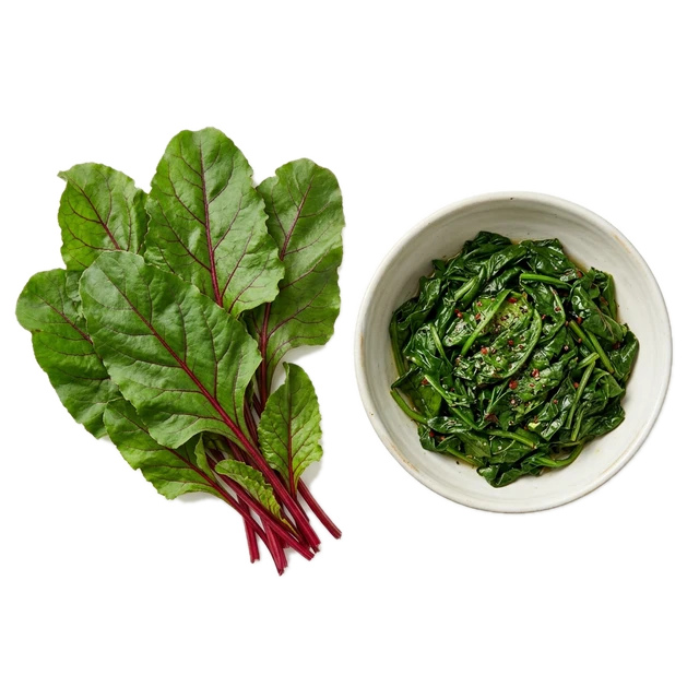 Beet greens, cooked, NS as to fat added in cooking