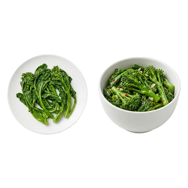 Broccoli raab, cooked