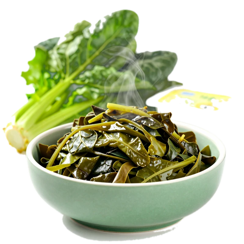 Collards, cooked, from fresh, made with margarine