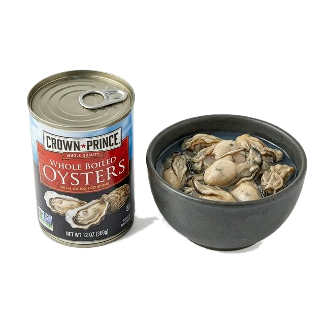 Oysters, canned