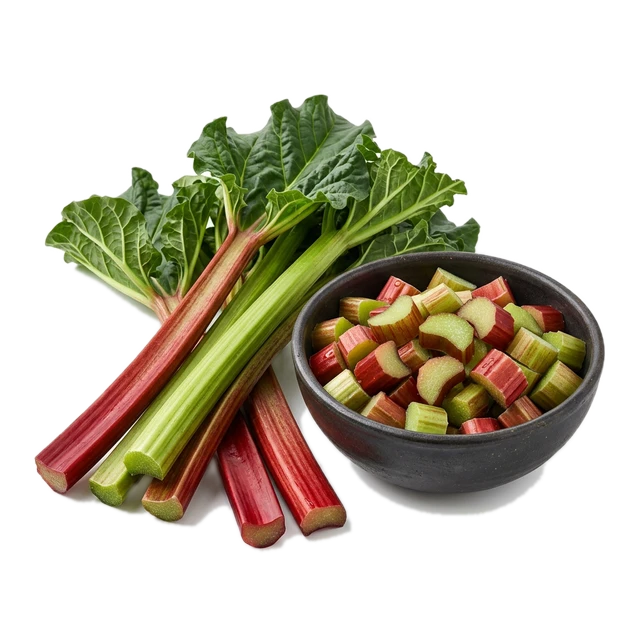Rhubarb, raw