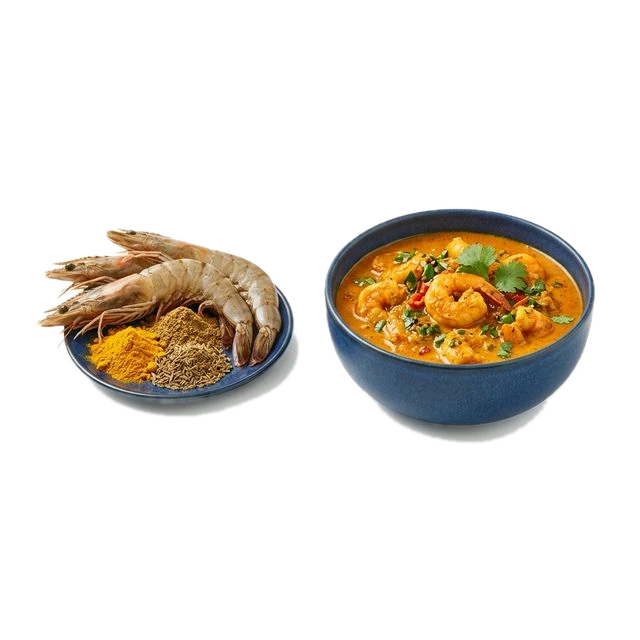 Shrimp curry